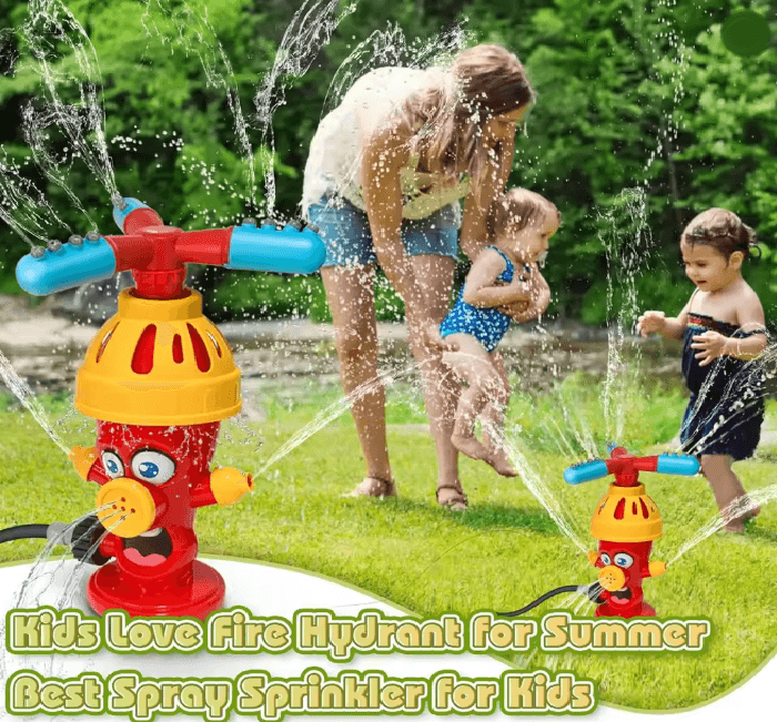 AquaBurst Kids Hydrant Sprinkler Toy