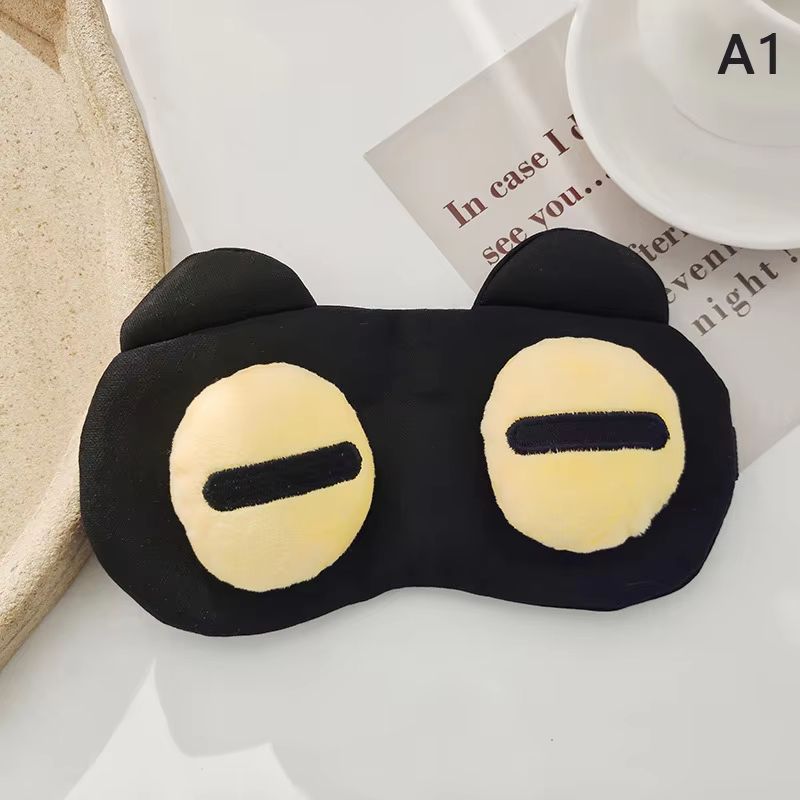 Cartoon Sleep Eye Mask – Cute Funny Anime Kids Eye Cover & Travel Blindfold