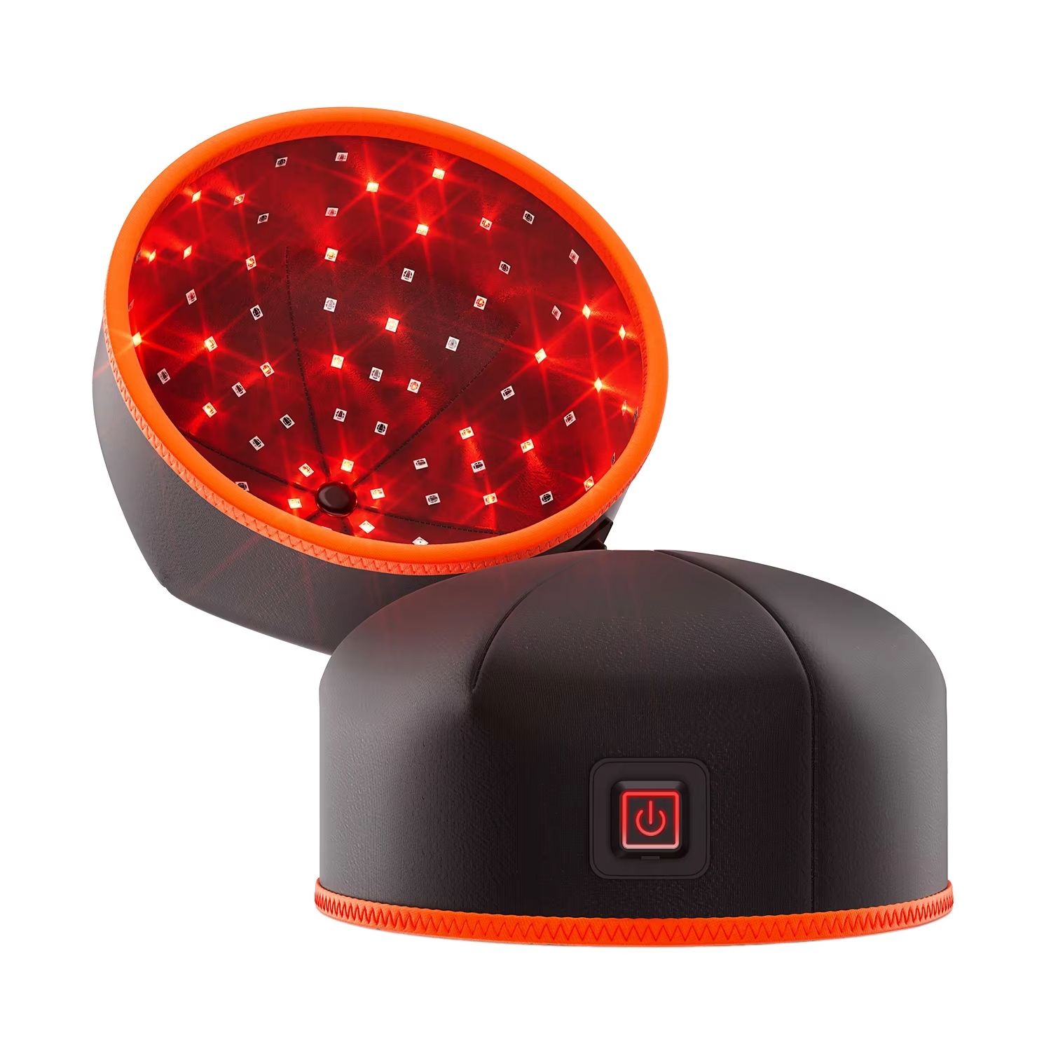 Red Light Therapy Hair Growth Cap – 660nm LED Haircare Device to Stimulate Follicles and Promote Thicker Hair