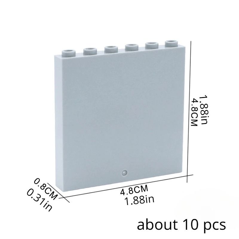 1x6x5 Window Glass House Wall Elements