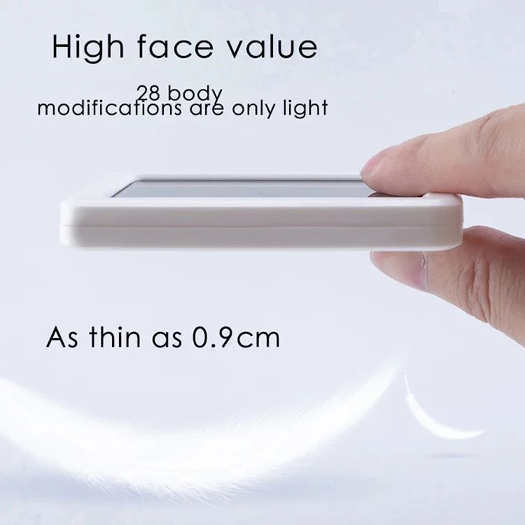 Digital Desk Wall Clock with Temperature and Humidity Display
