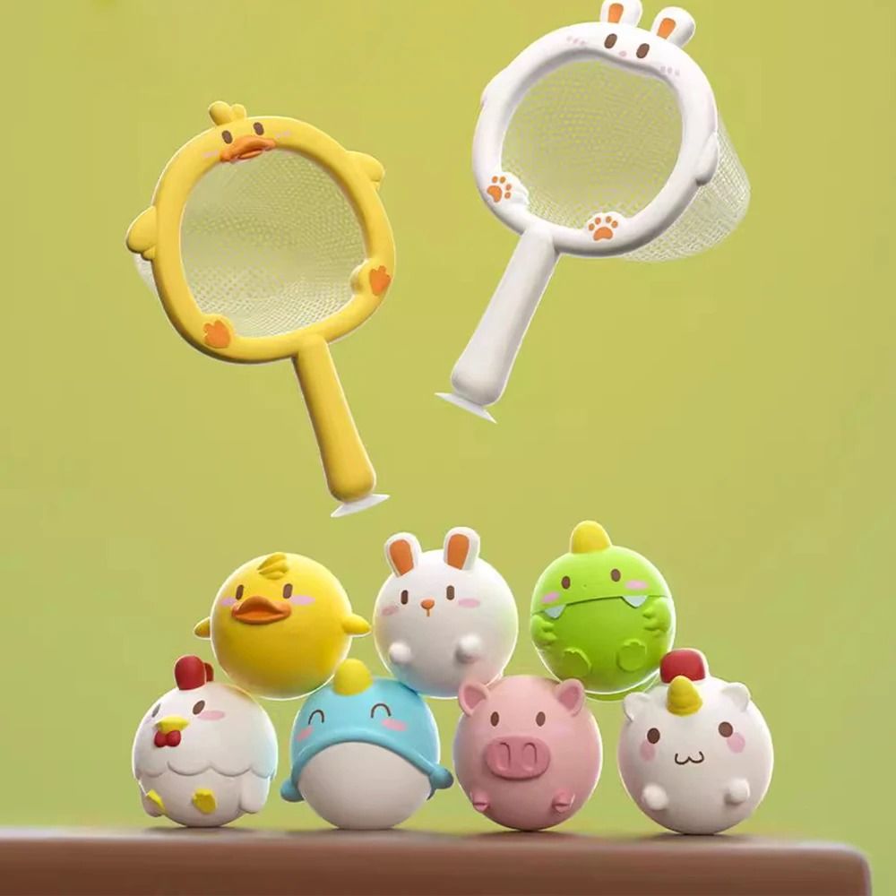 Luminous LED Animal Bath Toy with Water Induction