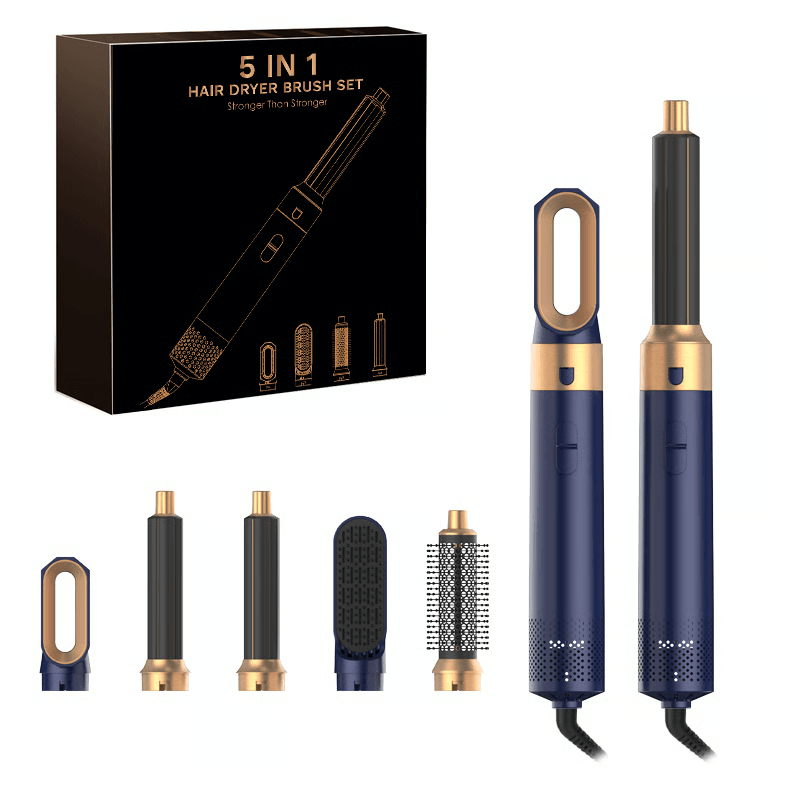 Professional Air Hair Styler, Low Noise, Fast Drying, Voluminous Curls & Straightening