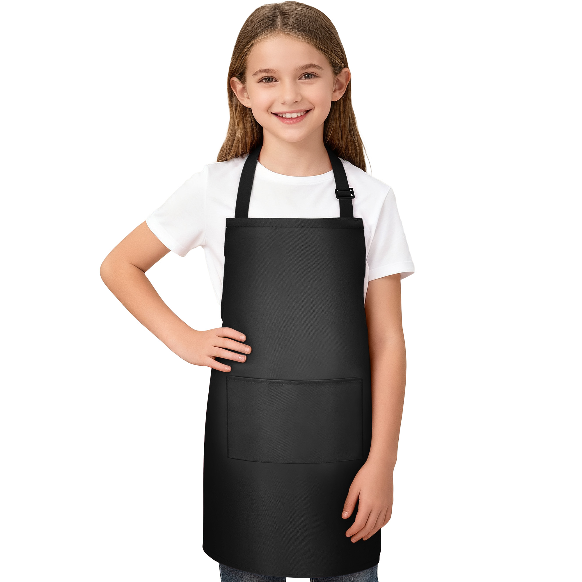 Childrens Apron for Cooking, Baking, Painting, and Training Durable Kids Apron for Home Cleaning Tools