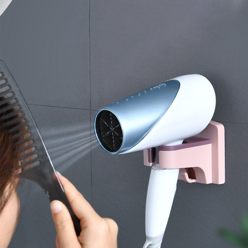 Free Your Hands Wall Mounted Hair Dryer Holder