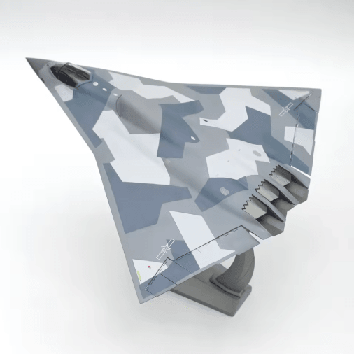 J36 Fighter Jet Model Airplane 1 to 72 Scale Metal Aircraft Display with Base