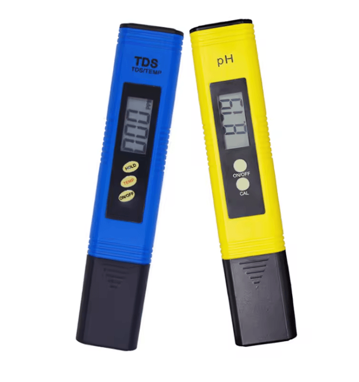 AquaSense Digital PH and TDS Meter with Backlight Display