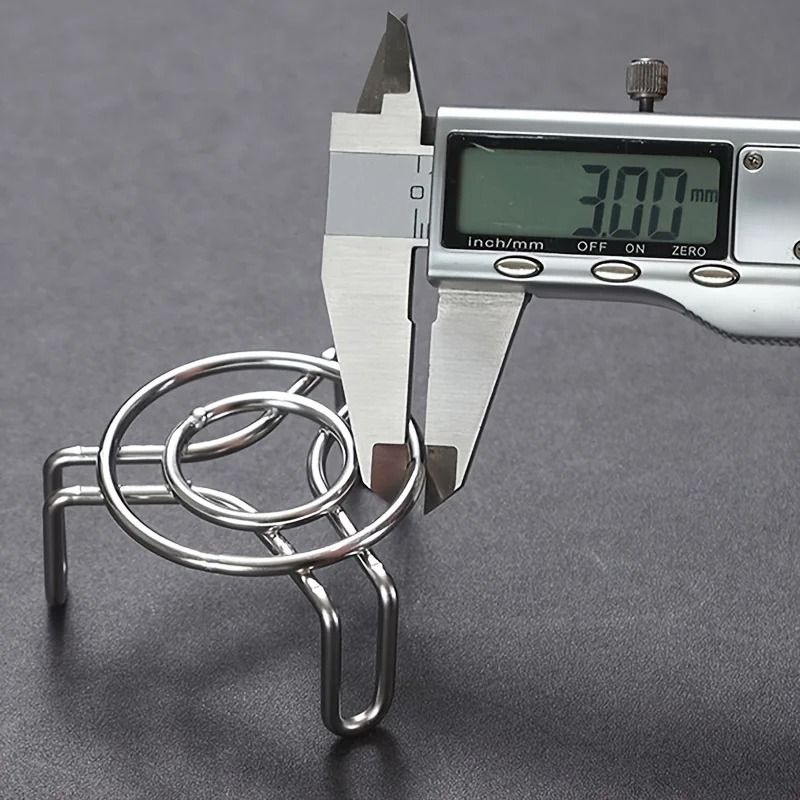 2 Inch Stainless Steel Steaming Rack Mini Pot Steamer Stand