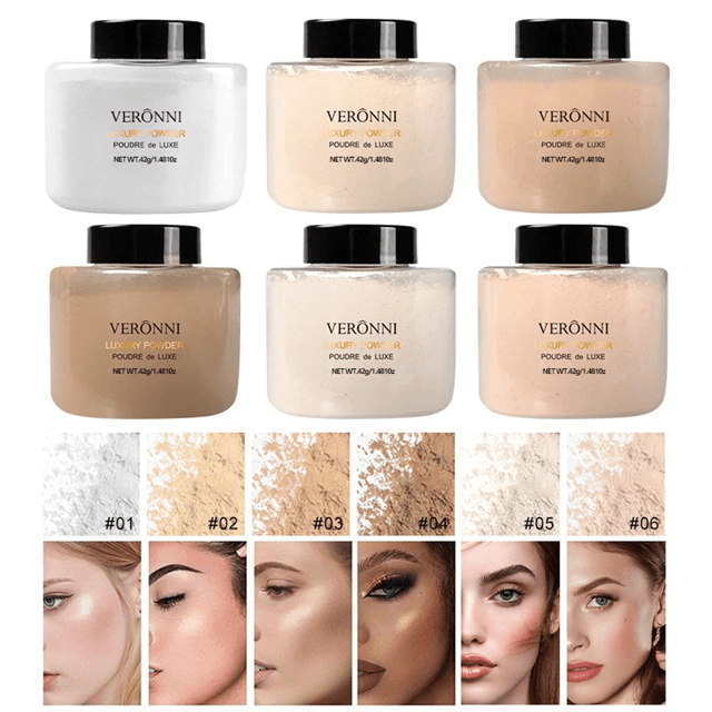 Banana Matte Loose Setting Powder – Long-Lasting Face Powder for Smooth, Shine-Free Finish