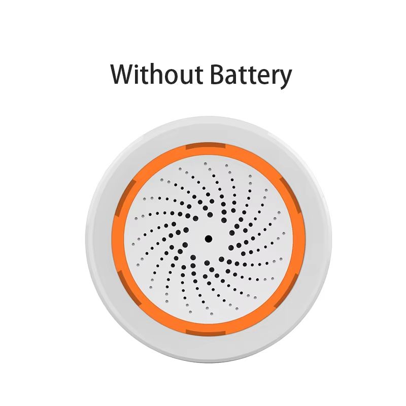 Tuya Zigbee Smart Siren Alarm With 90dB Sound and Light Alert