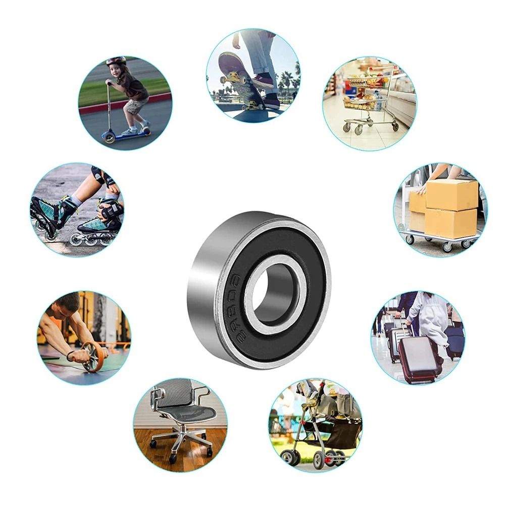 Bearings Rubber Sealed Skateboard Bearings