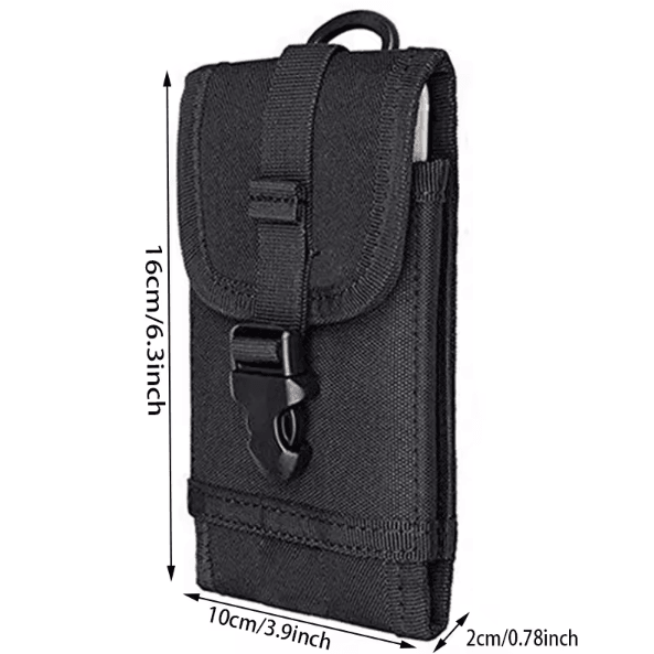 Tactical Camo MOLLE Belt Pouch – Multi-Function Phone & Utility Waist Bag