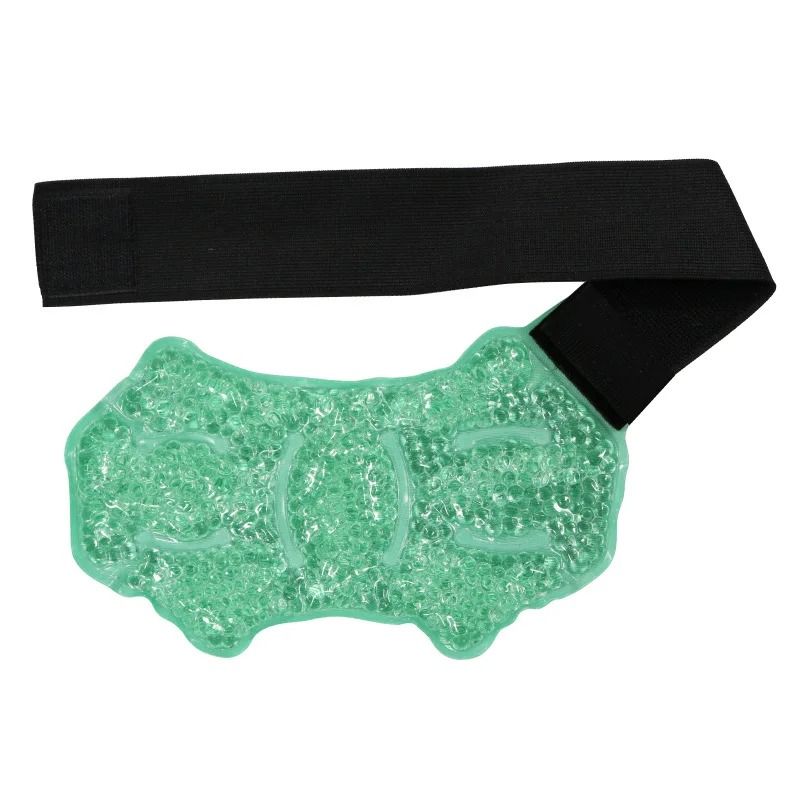 Reusable Ankle and Foot Ice Compress Wrap with Gel Beads