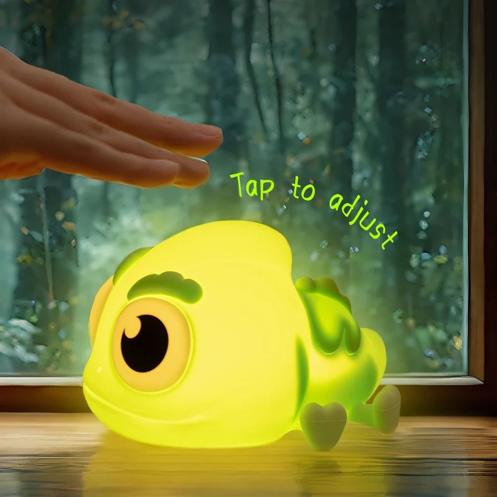 Silicone Rabbit Touch Sensor LED Night Light