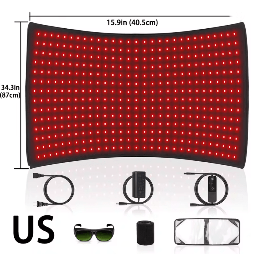 RejuvaWave 850nm Infrared Pain Relief Heating Pad Belt