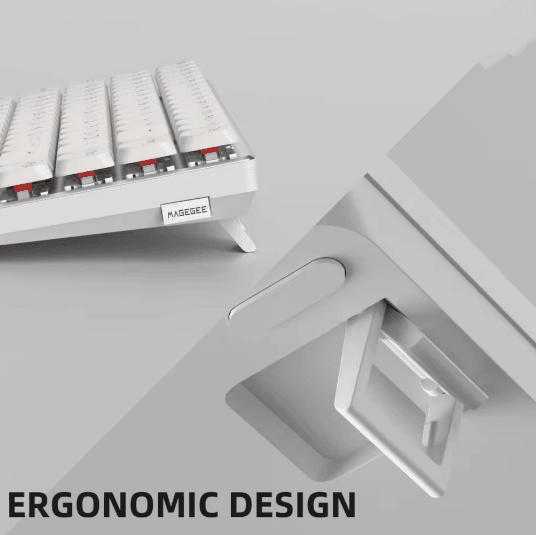 Moon84 Wireless RGB Mechanical Keyboard with Triple Mode Connectivity