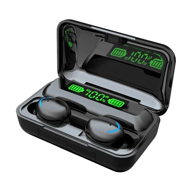 Wireless Bluetooth Earbuds with LED Display Waterproof TWS Headphones