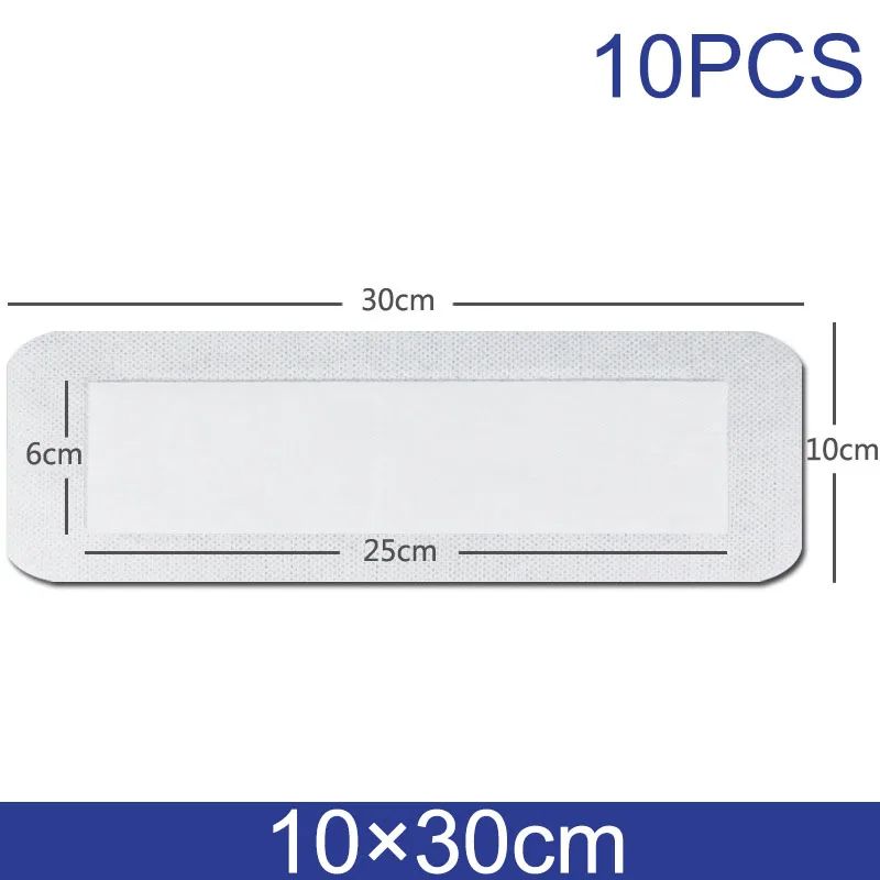 Sterile Dressing Waterproof Breathable Cushion Adhesive Plaster, Wound Hemostasis Sticker First Aid Bandage Emergency
