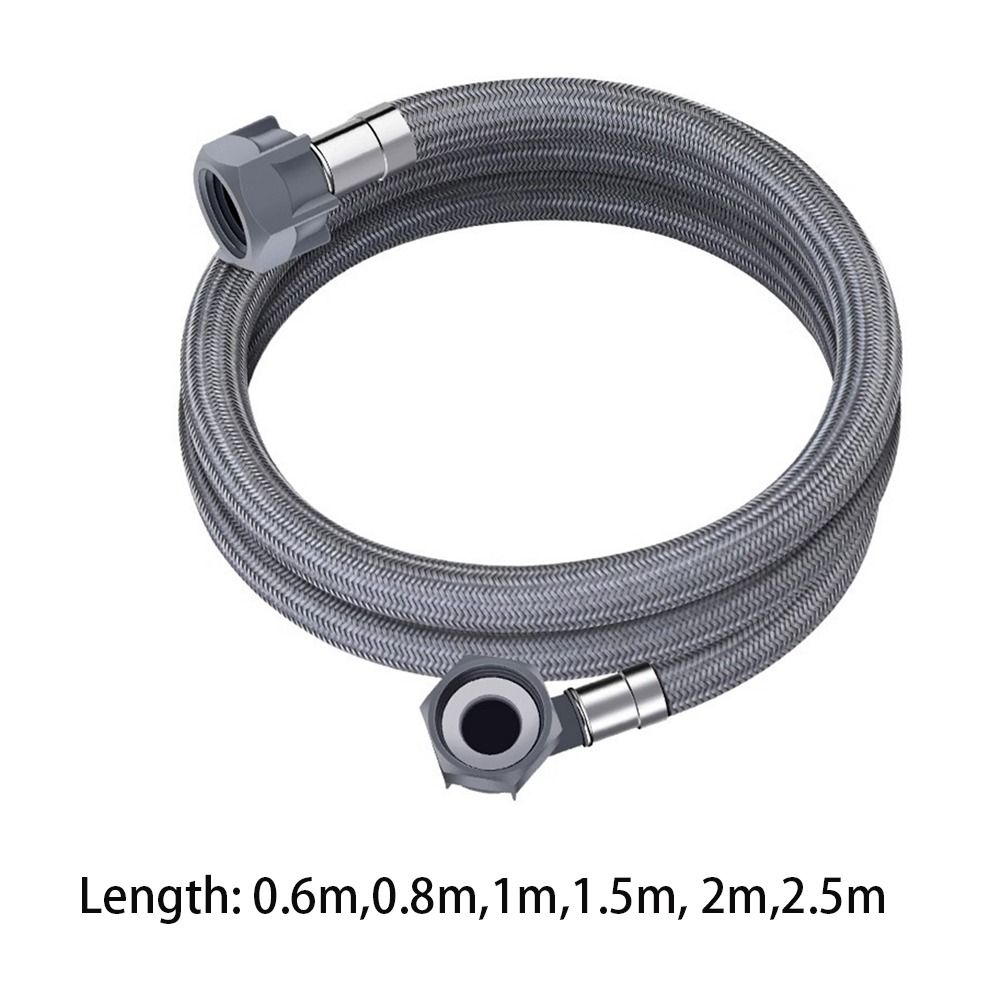 Flexible Washing Machine Hose Extension Bend Water Inlet Pipe Leakproof Connector