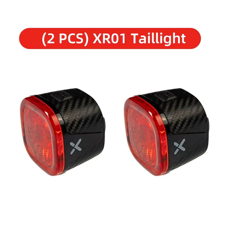 XOSS XR01 Smart Tail Light – Auto Brake Sensing Waterproof USB Rechargeable Bicycle Rear Light