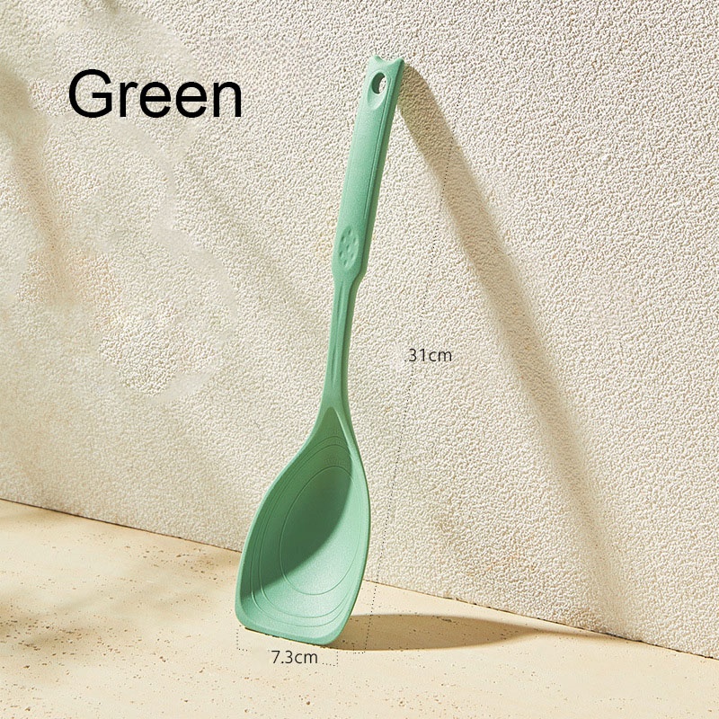 Multi-purpose Silicone Spatula, High Temperature Spoon, Kitchen Non-stick Pan Utensils