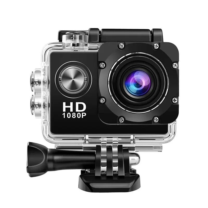 4K Ultra HD Action Camera with Waterproof Case and 2.0 Inch Screen