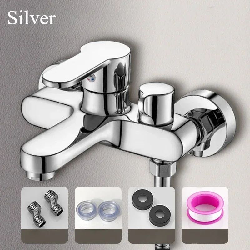 Luxury Thermostatic Shower System with 3-Way Diverter & Bathtub Mixer