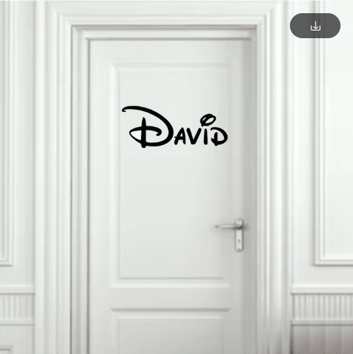 Personalized Name Wall Sticker Custom Kids Room & Nursery Vinyl Decal