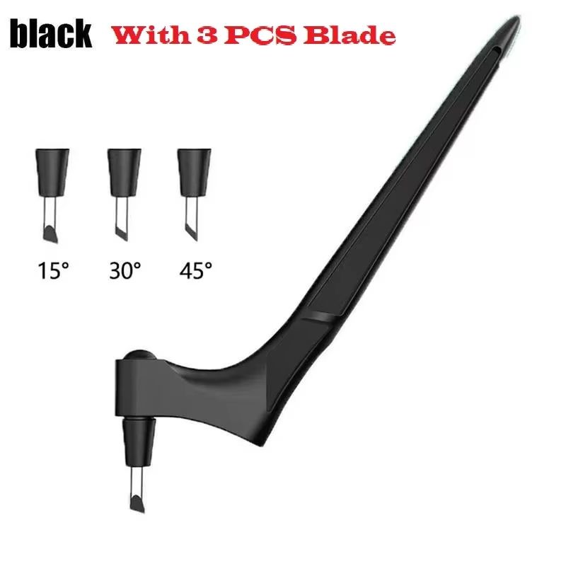360 Degree Rotating Gyroscope Cutting Tool Set with Carbon Steel Blades and Cutting Pen