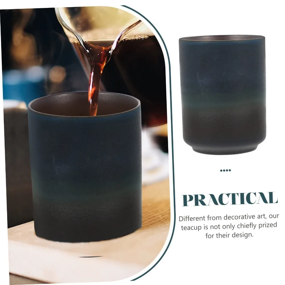 Ceramic Mug Retro Gradient Stoneware Coffee Tea Cup