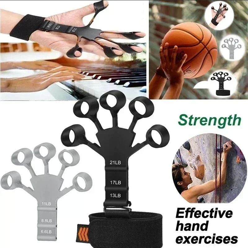 Finger Gripper Exerciser for Hand Strength and Recovery