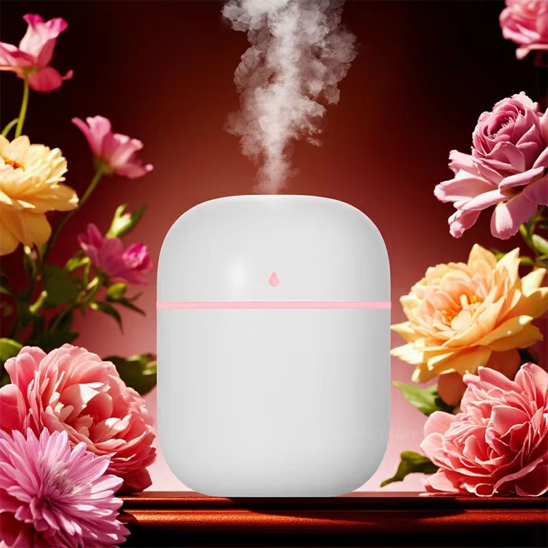 220ML USB Humidifier Aroma Diffuser Quiet Cool Mist with LED Night Light