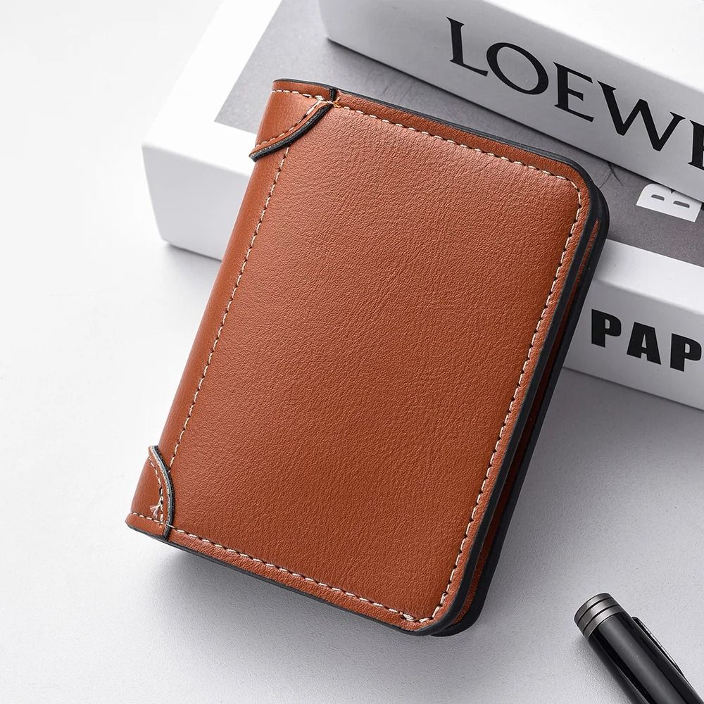 Mini PU Leather Credit Card Wallet Holder