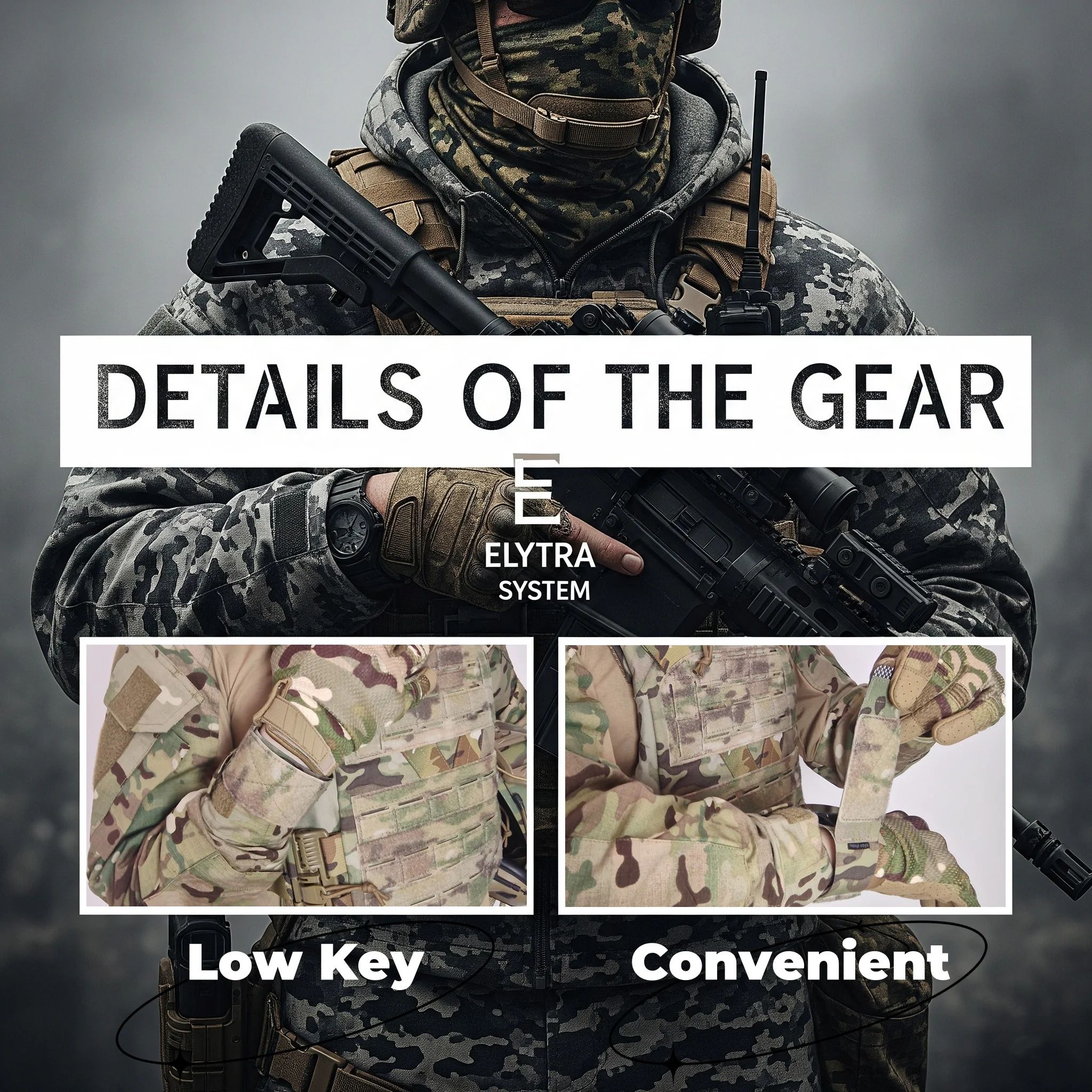 Tactical Nylon Smartwatch Watch Band