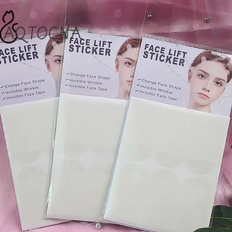 Invisible Thin Face Stickers V-Shape Fast Facial Lift Neck Eye Double Chin Wrinkle Makeup Tape