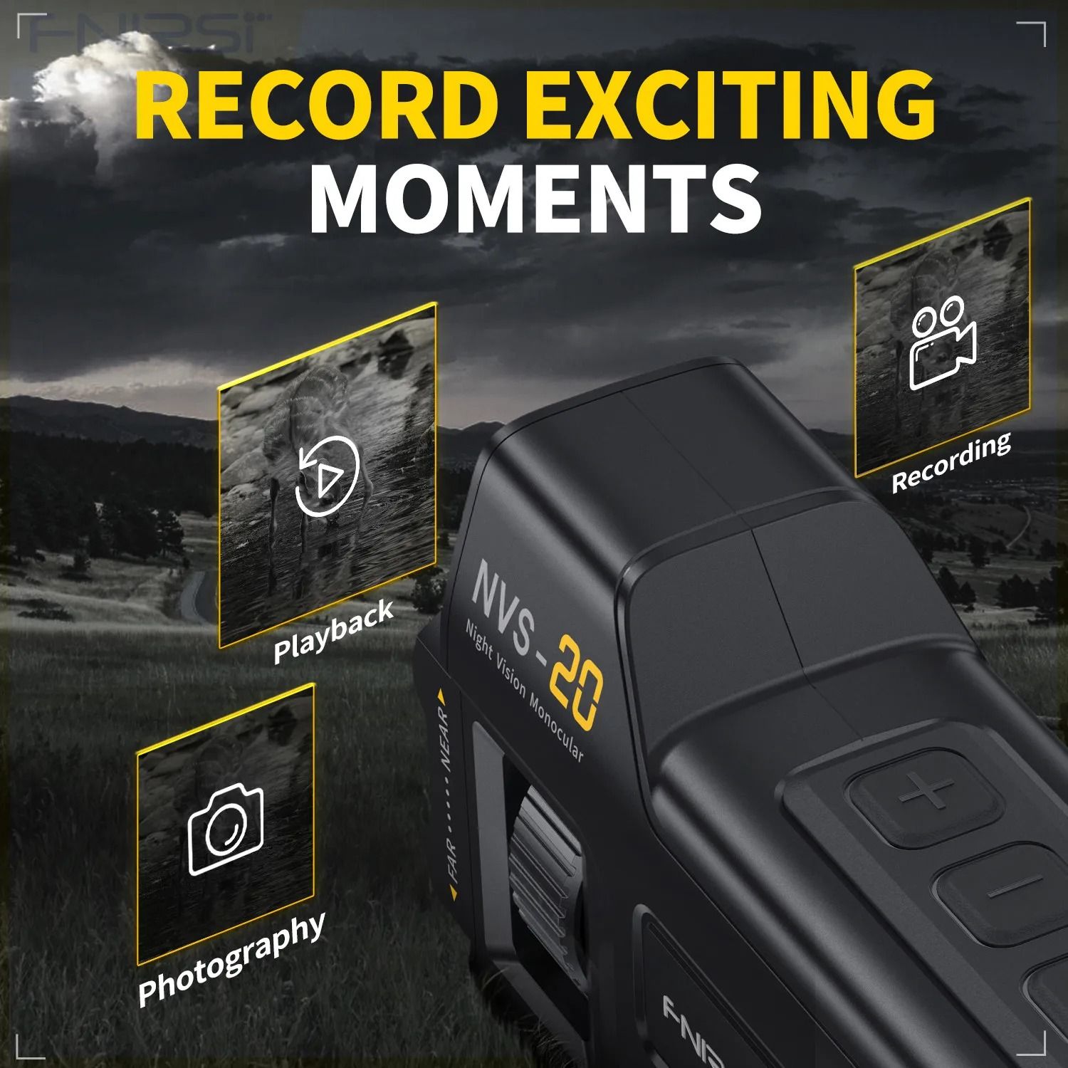 FNIRSI NVS40 Night Vision 4K Infrared Binocular