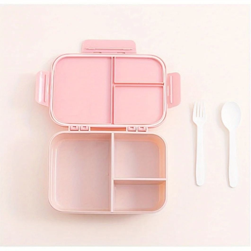 1200ml Leakproof Lunch Box Portable Flip Top Food Container