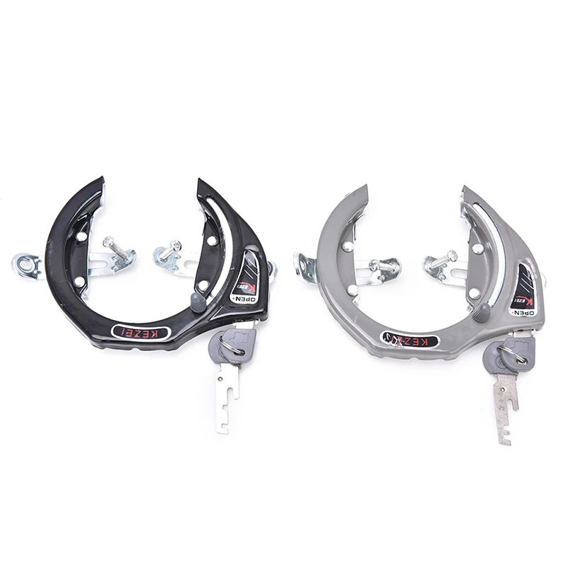 Heavy-Duty Metal Horseshoe Bike Lock with Keys, Anti-Theft Bicycle Padlock for MTB & City Bikes