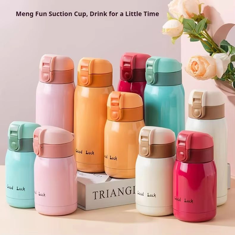 ThermoGo Stainless Steel Travel Mug – Mini Vacuum Insulated Flask for Hot & Cold Drinks (200ML/350ML)