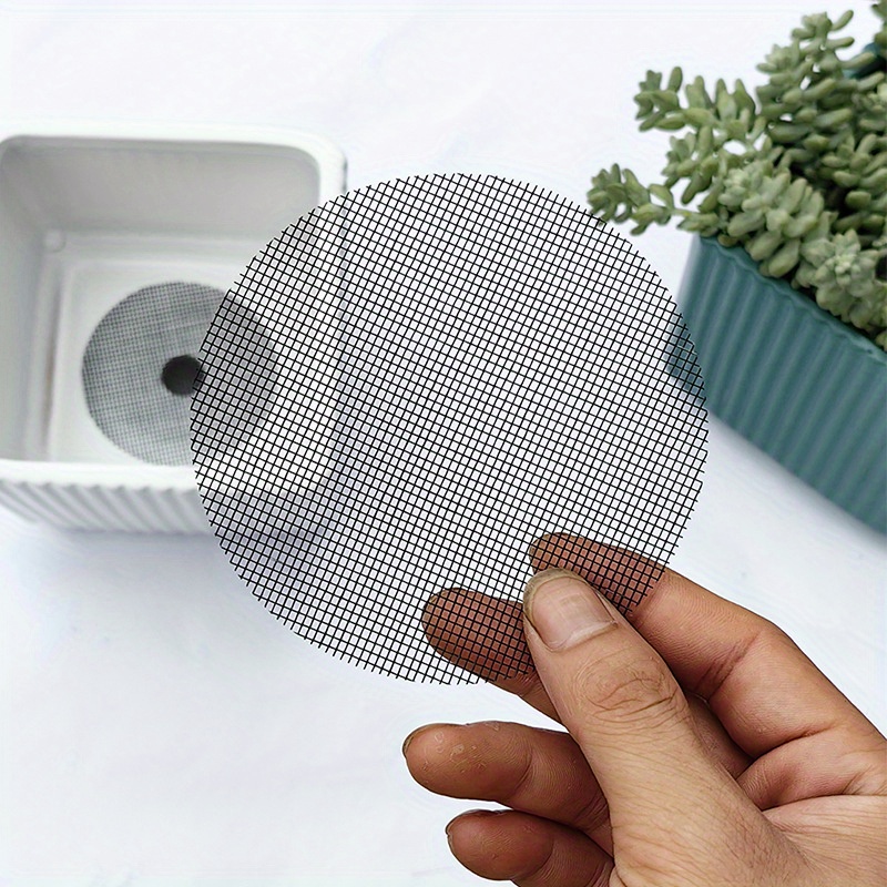 Leakproof Drainage Gasket Net, Breathable Flower Pot Mesh Pad Mat