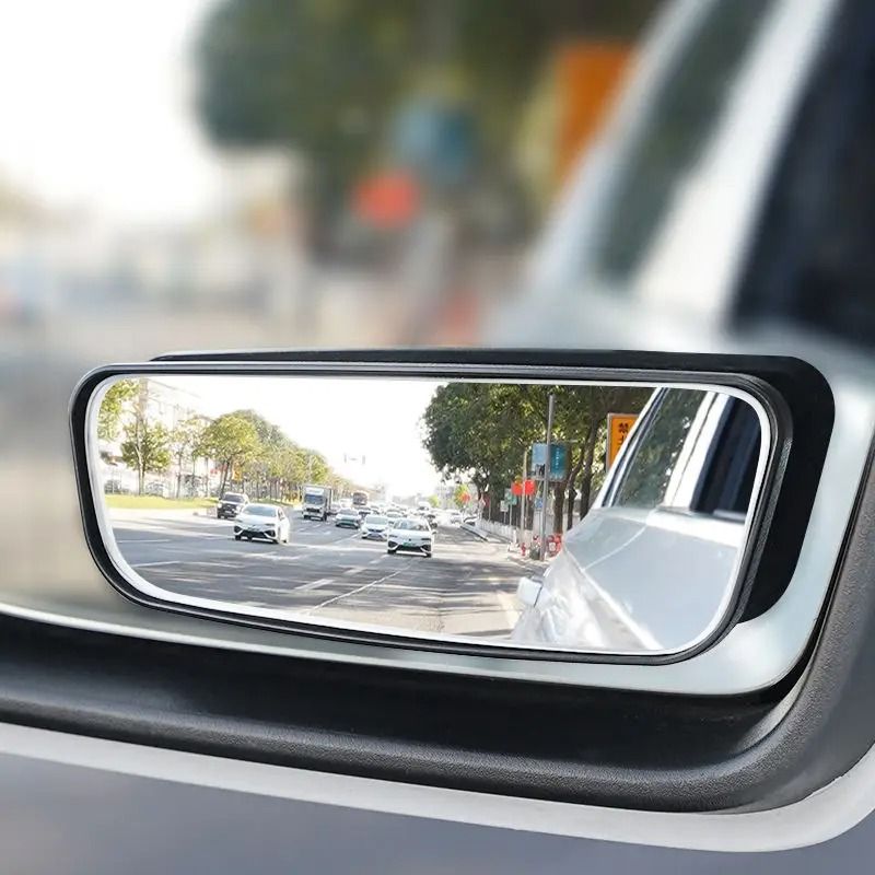 Adjustable Blind Spot Mirror Set for Wide Angle Car Rearview Safety
