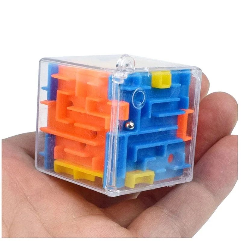 Mini 3D Maze Puzzle Cube Toy