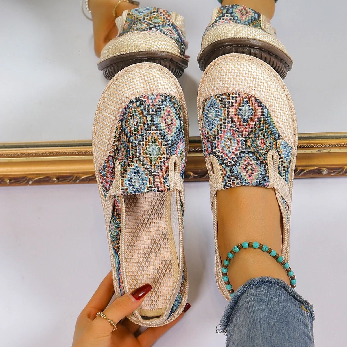 Women's Lightweight Summer Slip On Mules