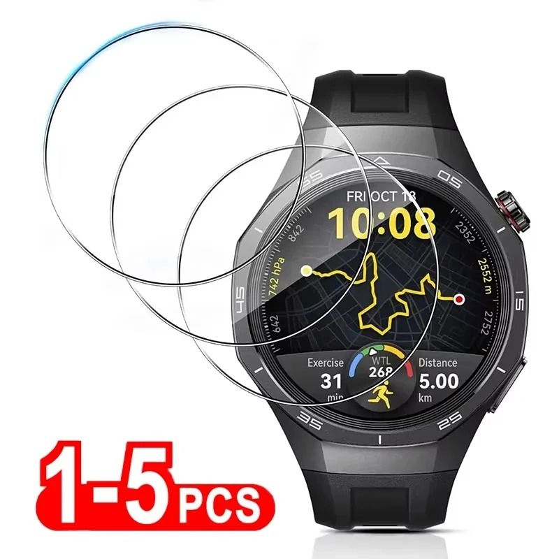 Full Screen Protector for Huawei Watch GT5 Series – HD Tempered Glass Film for GT5 & GT5 Pro (46/42/41mm)