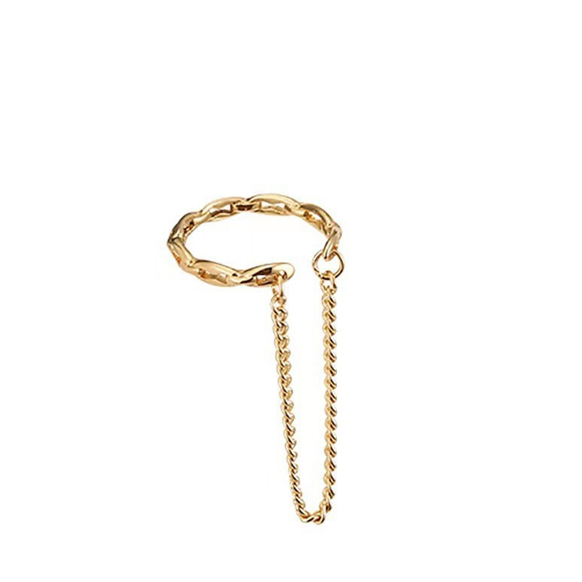 Gold Color Fashion Mini No Piercing Ear Cuff Earrings, Fake Piercing Ear Cuff Clips for Women