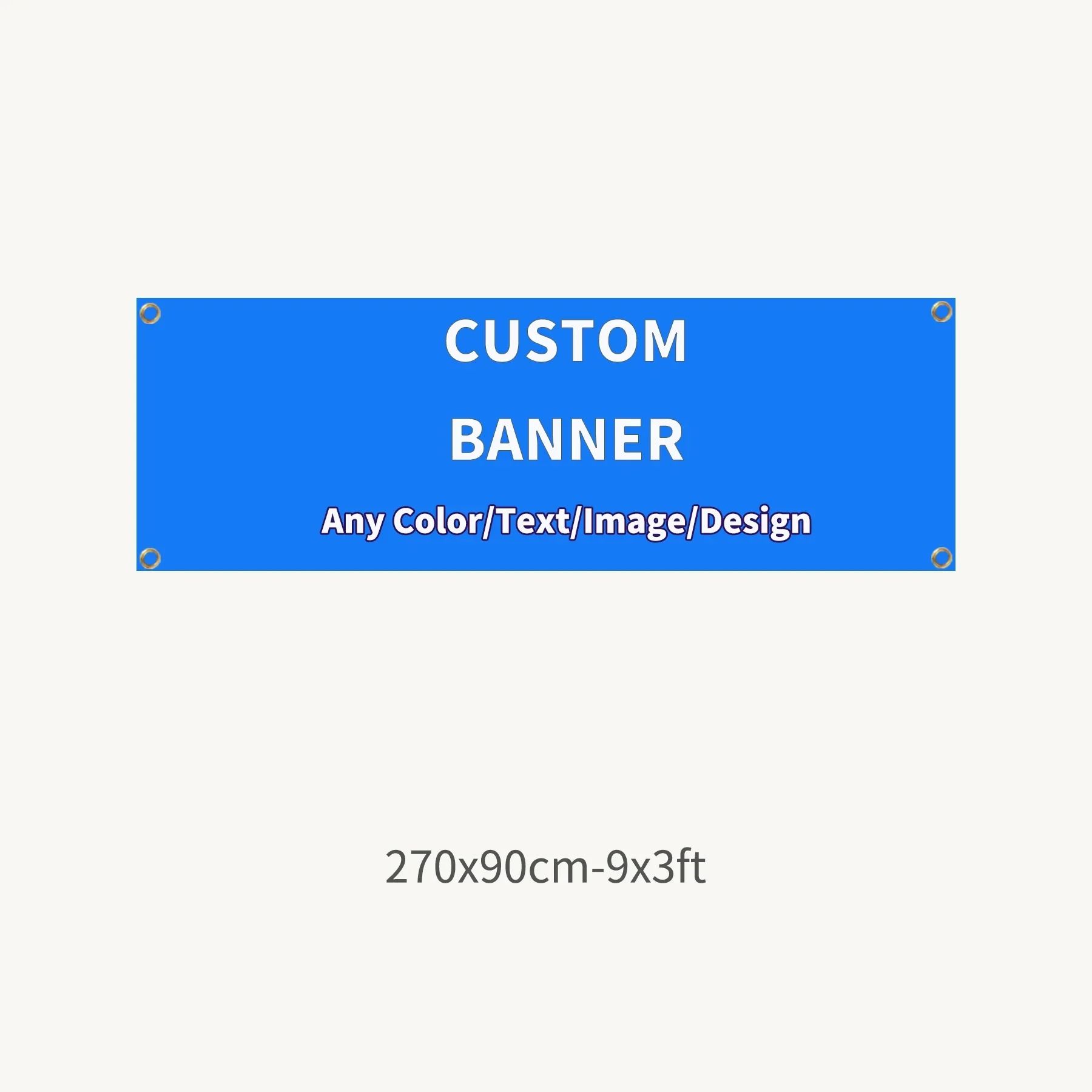 Personalized Custom Polyester Banner