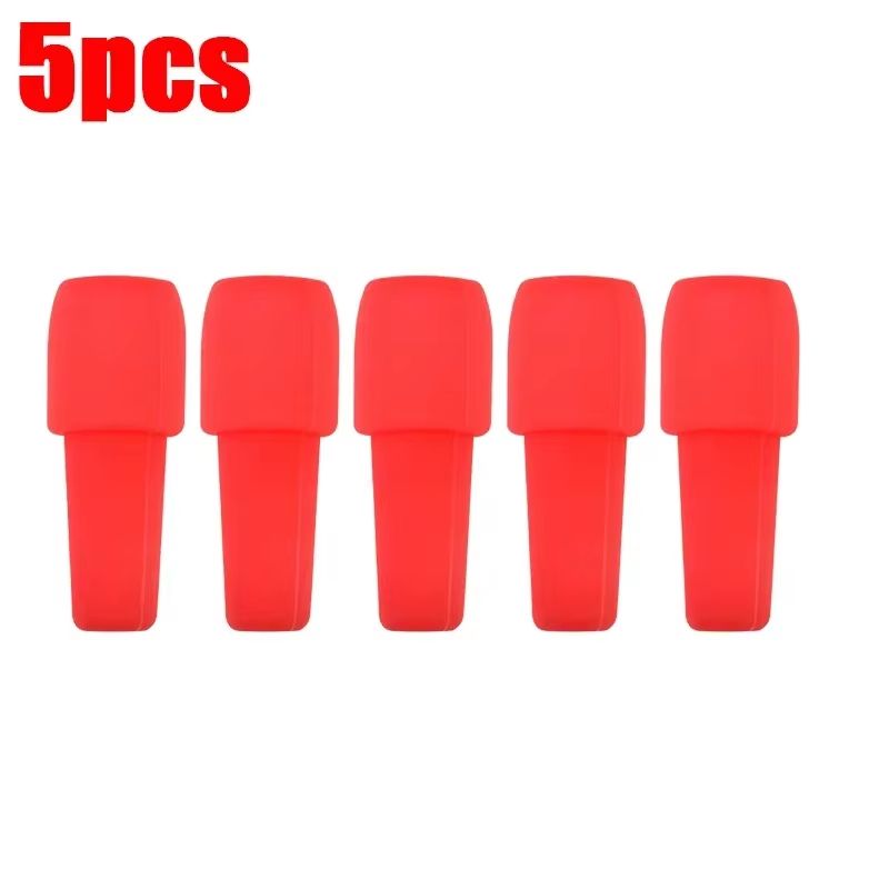 Universal Silicone Wine Bottle Stopper with Double Seal Leakproof Cap