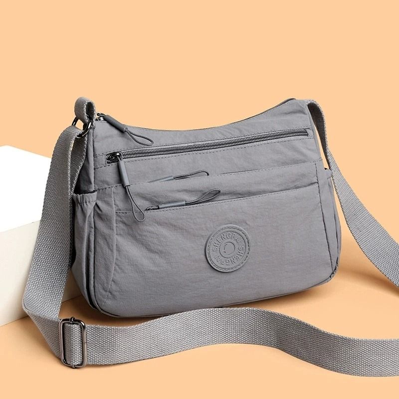 Multi Pocket Womens Casual Crossbody Bag with Multi Layer Design