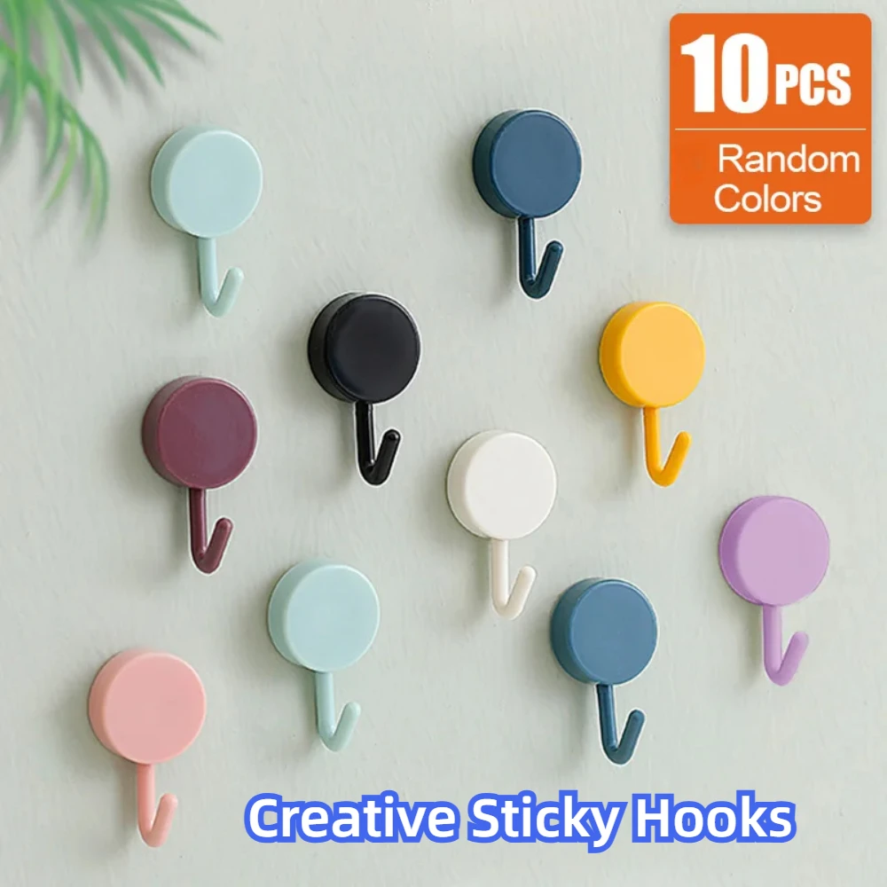 Strong Wall Hook Without Drilling for Coat, Bag, Towel – Kitchen & Bathroom Home Storage Solution