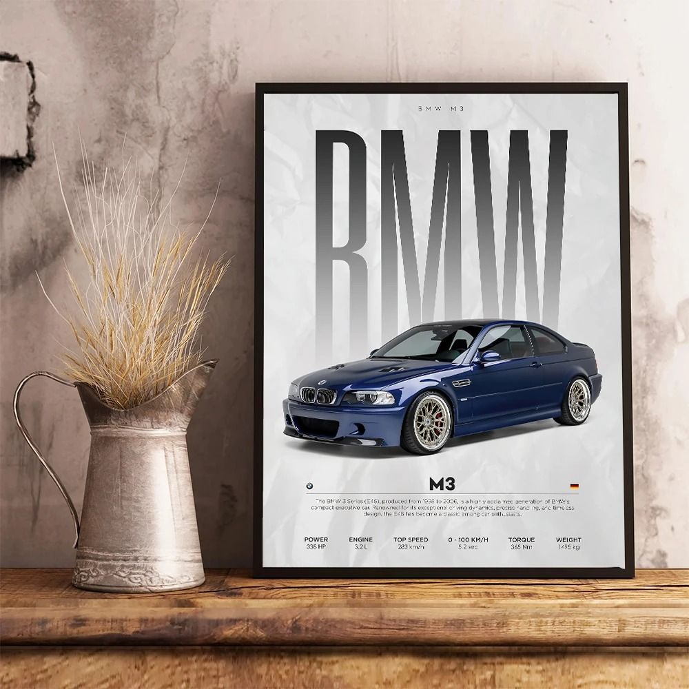 Architectural Modern Competition Supercar Canvas